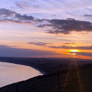 shanklin sunset